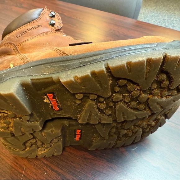 Red Wing Shoes 2235 Men’s Brown Boots Size 9.5 NO LACES - Picture 11 of 11